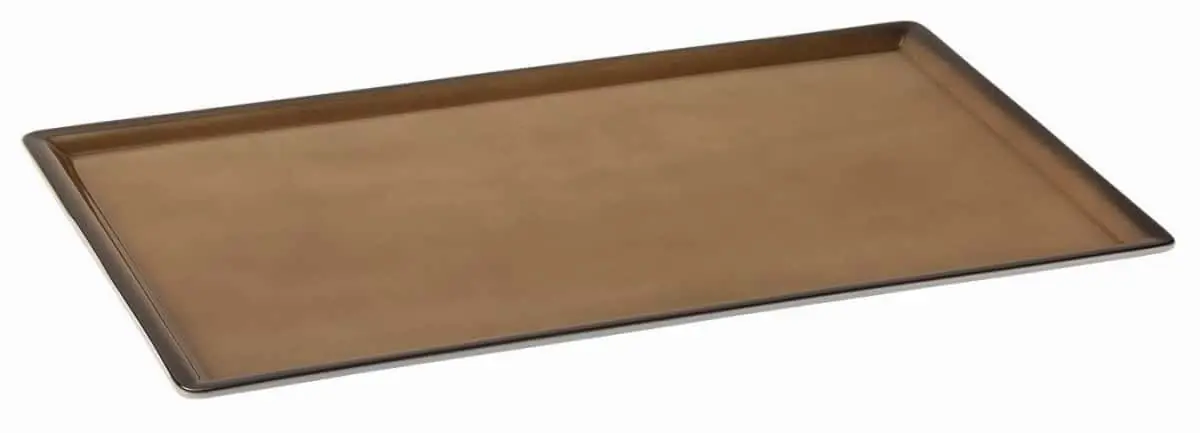 Bild von Porzellanplatte 1/1GN, caramel für RAISER GN 'Frischeplatte' 