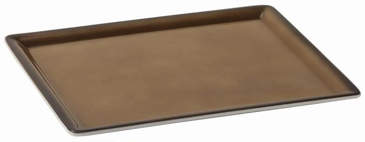 Bild von Porzellanplatte 1/2GN, caramel für RAISER GN 'Frischeplatte' 