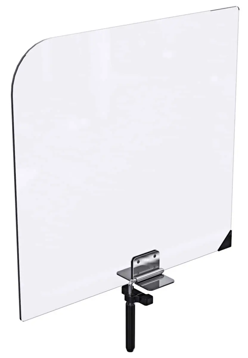 Bild von GUARD WIND 'Hygieneschild' Scheibe inkl.Klemmgriff z.Tischmont.
