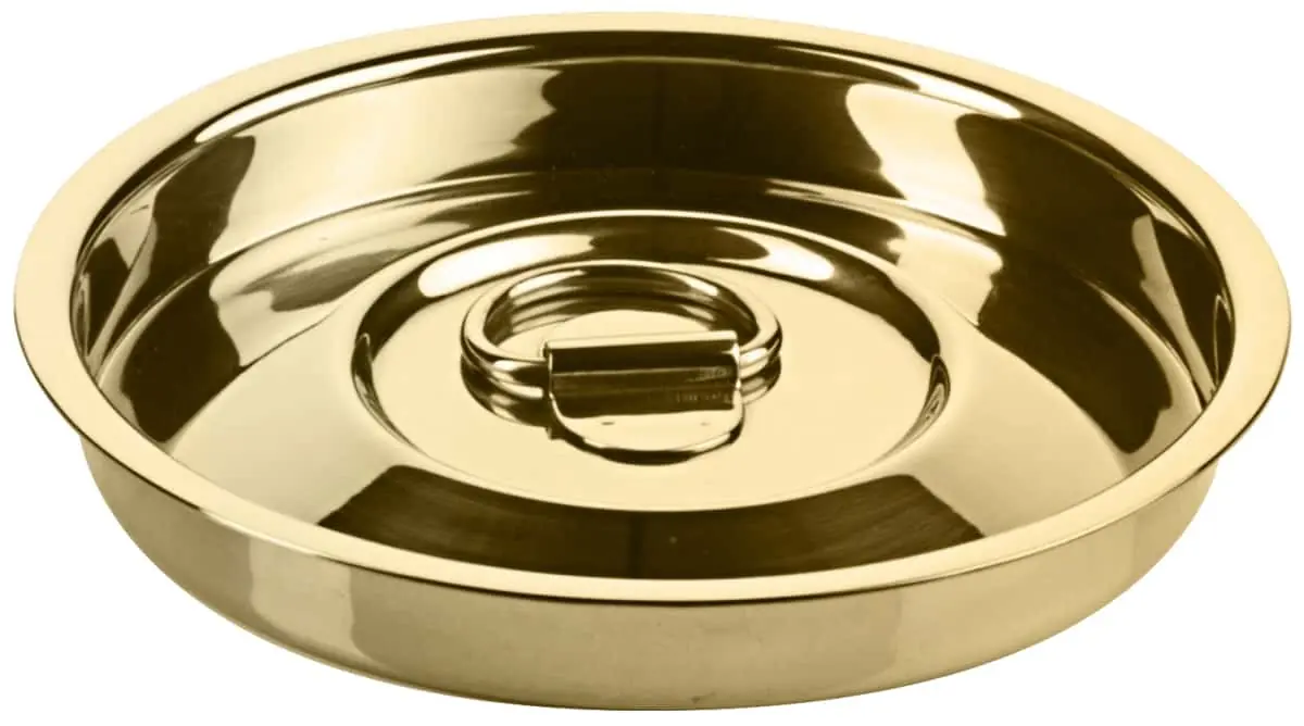Bild von Deckel 3 Liter vergoldet f.UNISON/RAISER/ PURE NAT 'Milchkanne'