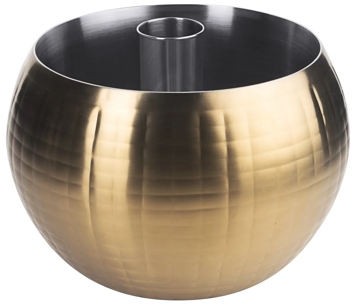 Bild von CARAFINE Standfuß 'Triplet'
GOLD, PVD schwarz, gehämmert, doppelwandig, Crasheisröhre