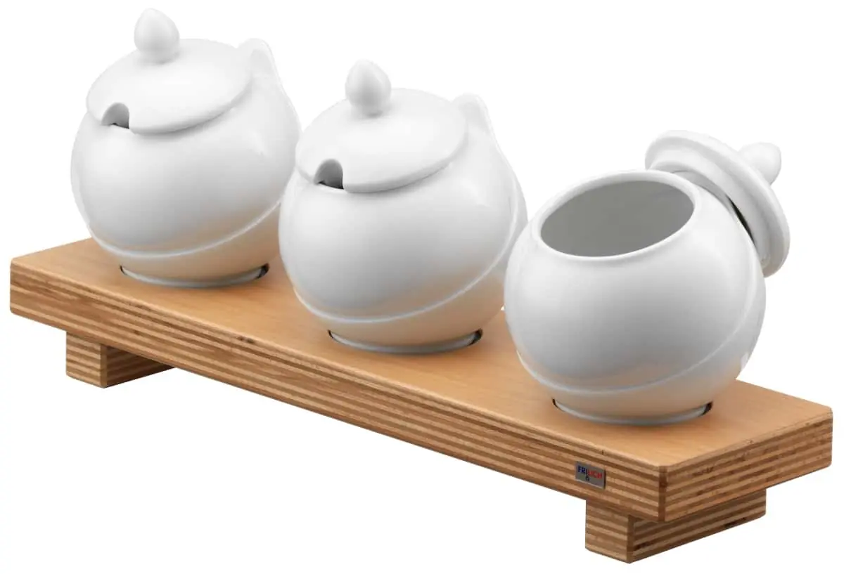Bild von PURE NATURE 'Bowl Bar S' Porzellankugeln 3x 0,5 Liter