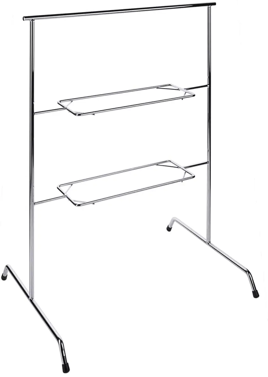Bild von Etagere, verchromt o.Porzellanpl. f.UNISON 33x11 'Buffet Etagere'