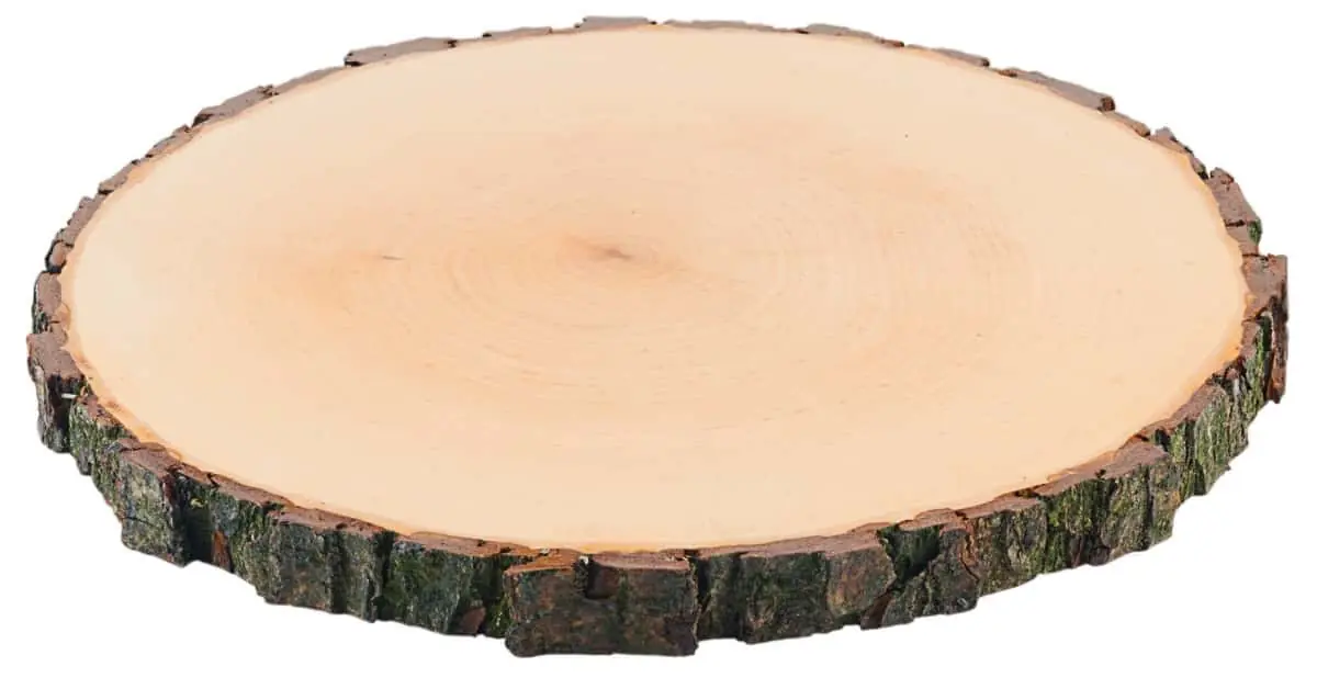 Bild von Rindenbrett rund 23-26 cm  