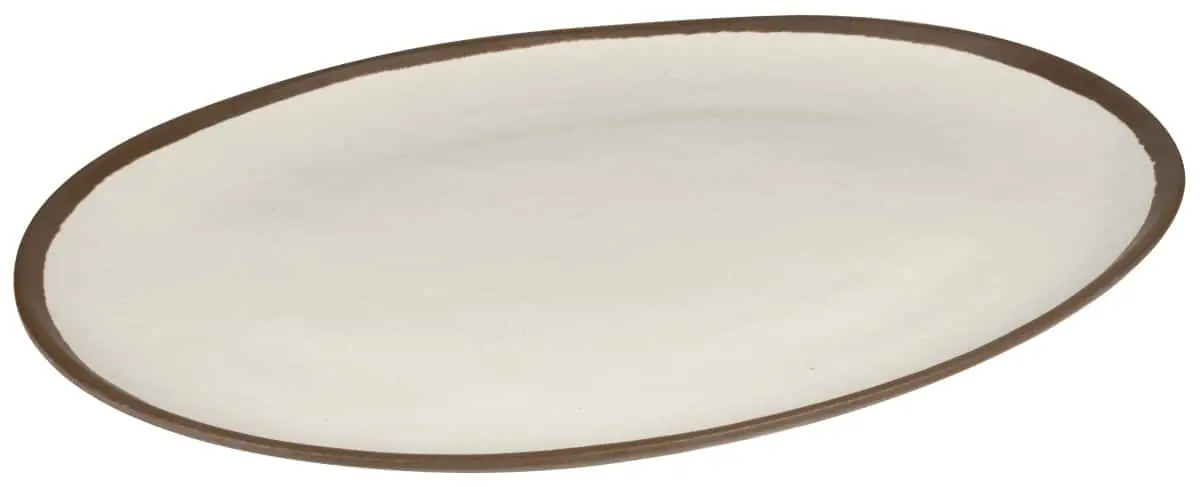 Bild von CREAM 'Buffetplatte L' oval, 45,7 x 33,0 cm 