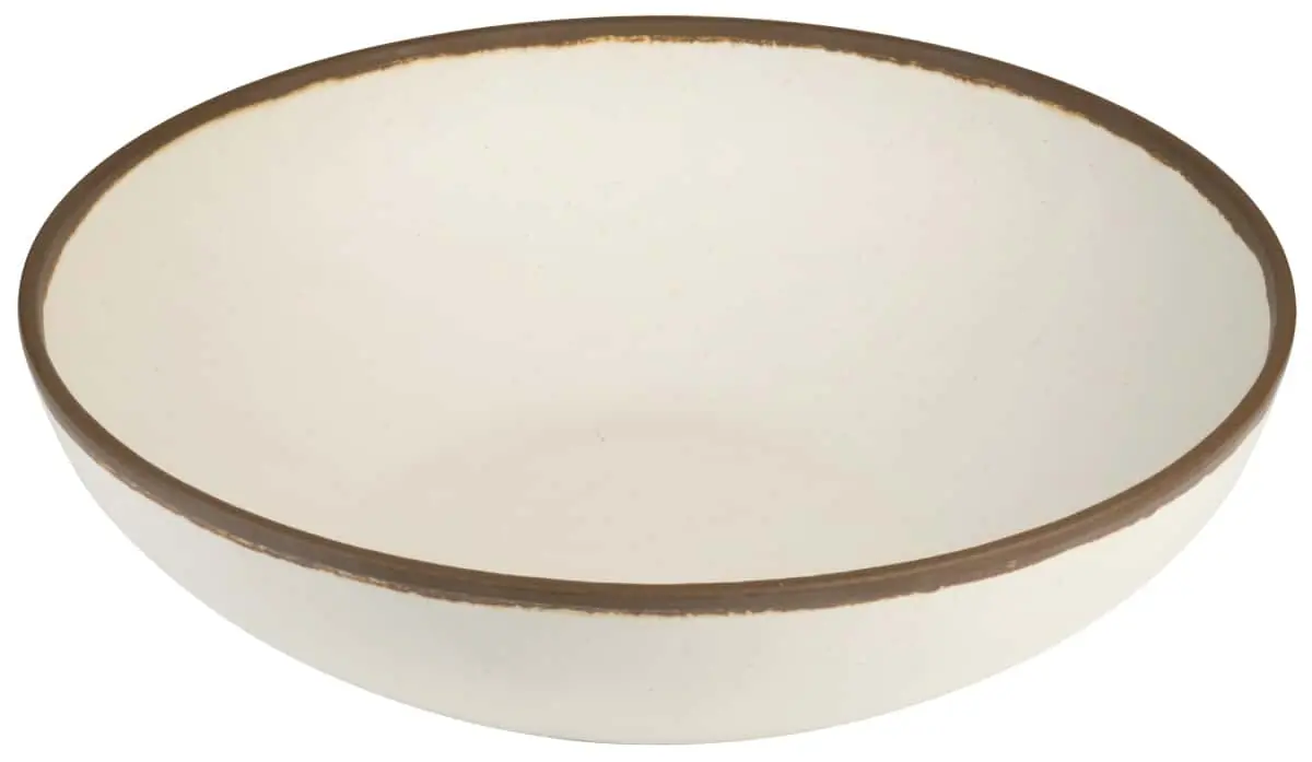 Bild von CREAM 'Buffetschale L' D34,3 cm,. Höhe: 9,5 cm 5,2 Liter