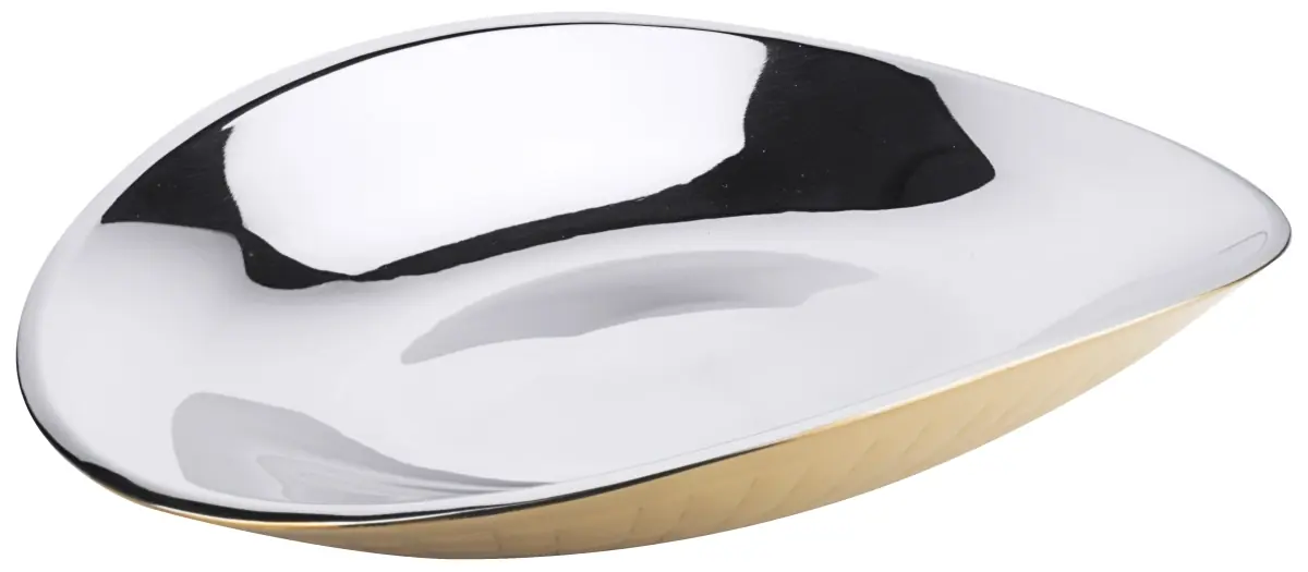 Bild von CARAFINE GOLD 'Buffetplatte M'
gehammert, doppelwandig, PVD Gold Beschichtung