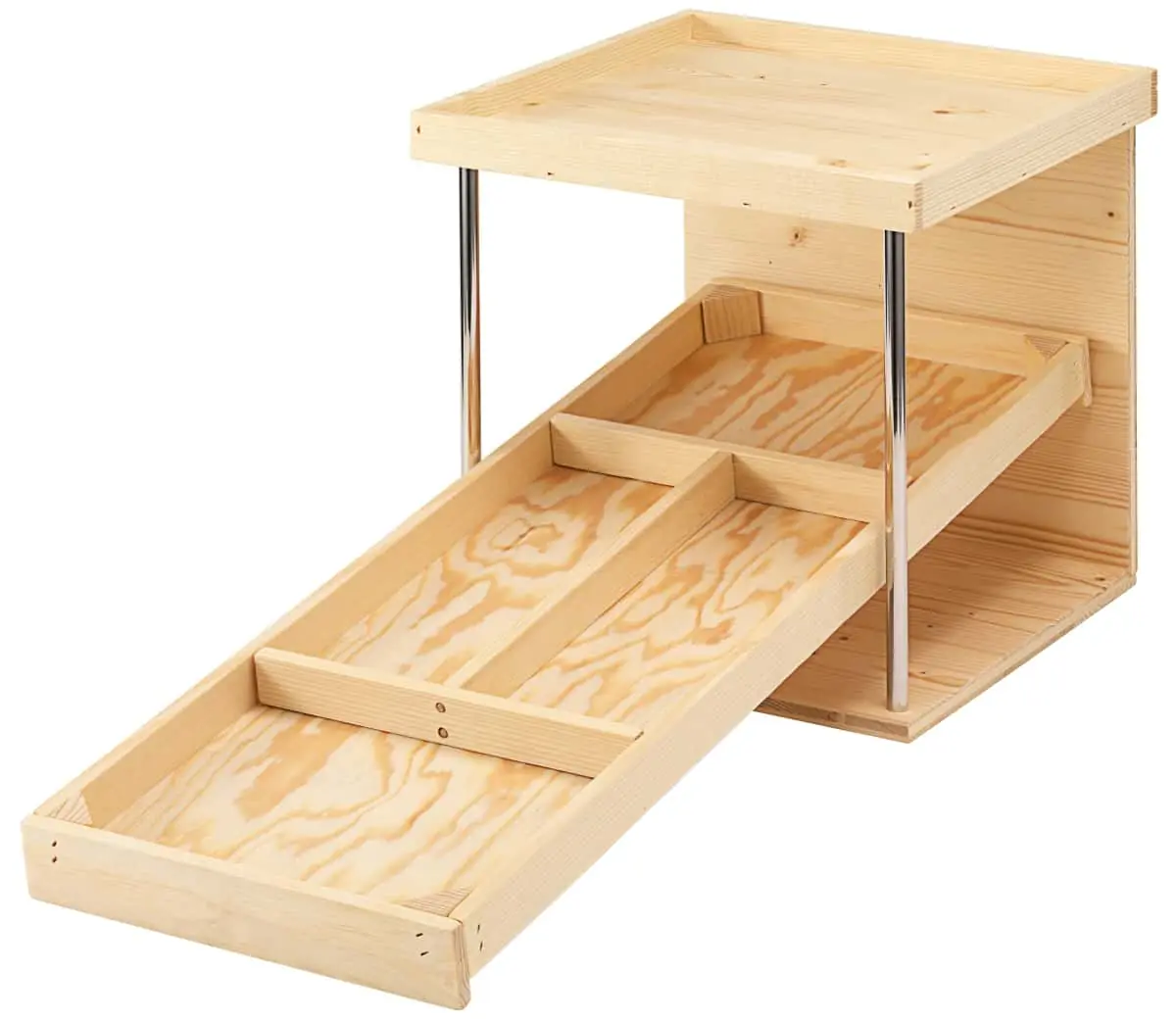 Bild von RAISER NATURE 'Brotstation' Brotschütte/Ständer aus Fichtholz