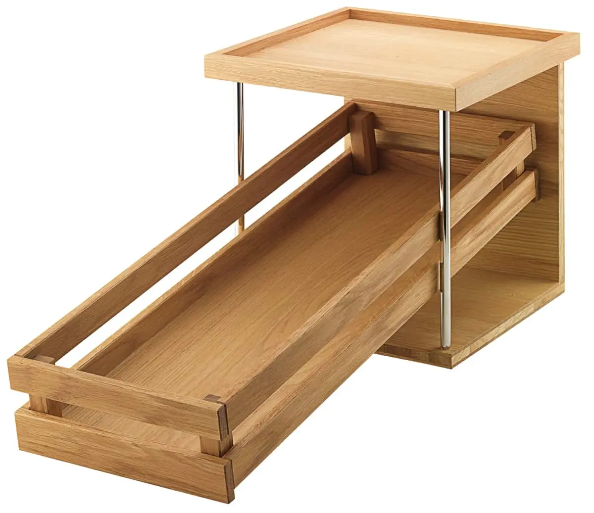 Bild von RAISER OAK 'Obststation' Obststeige/Ständer aus Eichenholz