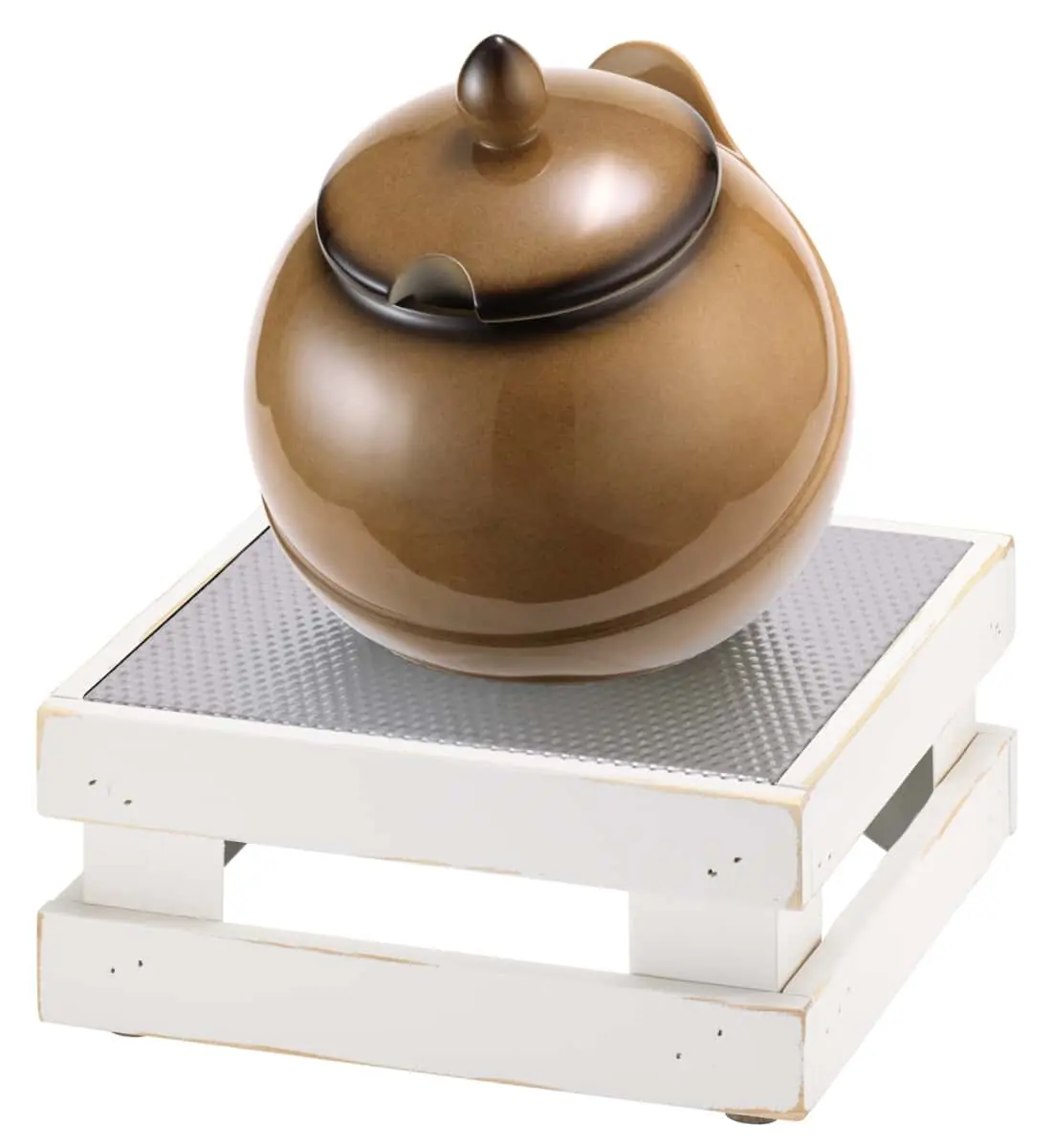 Bild von RAISER VIN'Buffet Bowl S' Porzellankugel, caram.(1,5 l), weiß 'use look'