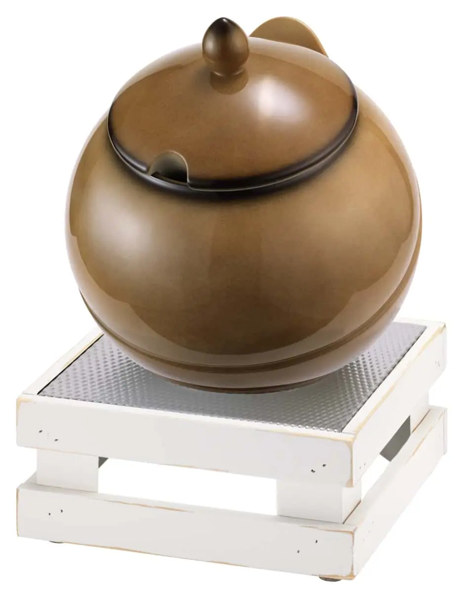 Bild von RAISER VIN 'Buffet Bowl S' Porzellankugel, caram.(3,5l), weiß 'use look'