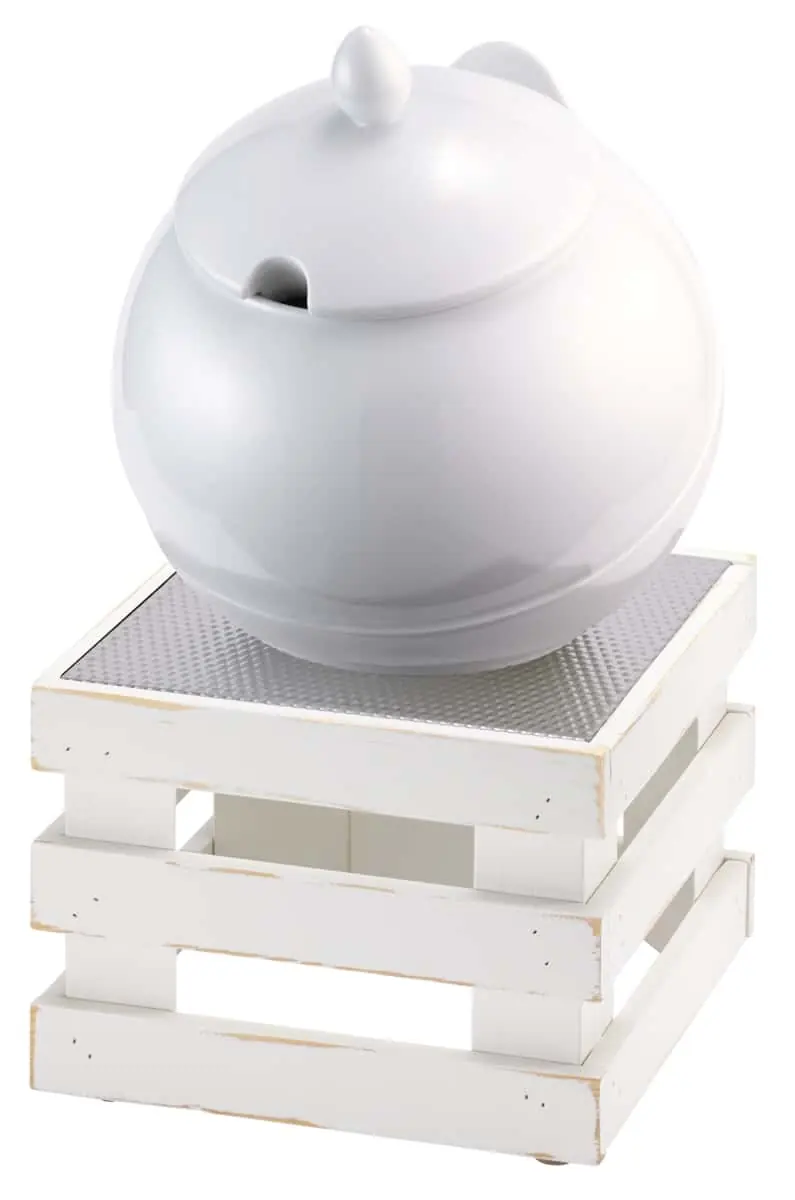 Bild von RAISER VIN 'Buffet Bowl L' Porzellankugel, weiß (3,5 l), weiß 'use look'