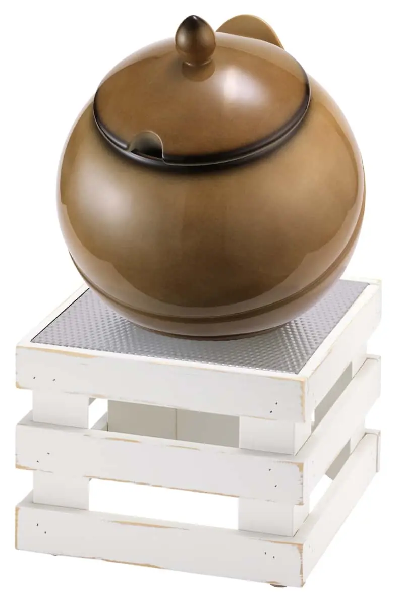 Bild von RAISER VIN 'Buffet Bowl L' Porzellankugel, caram.(3,5 l),weiß 'use look'