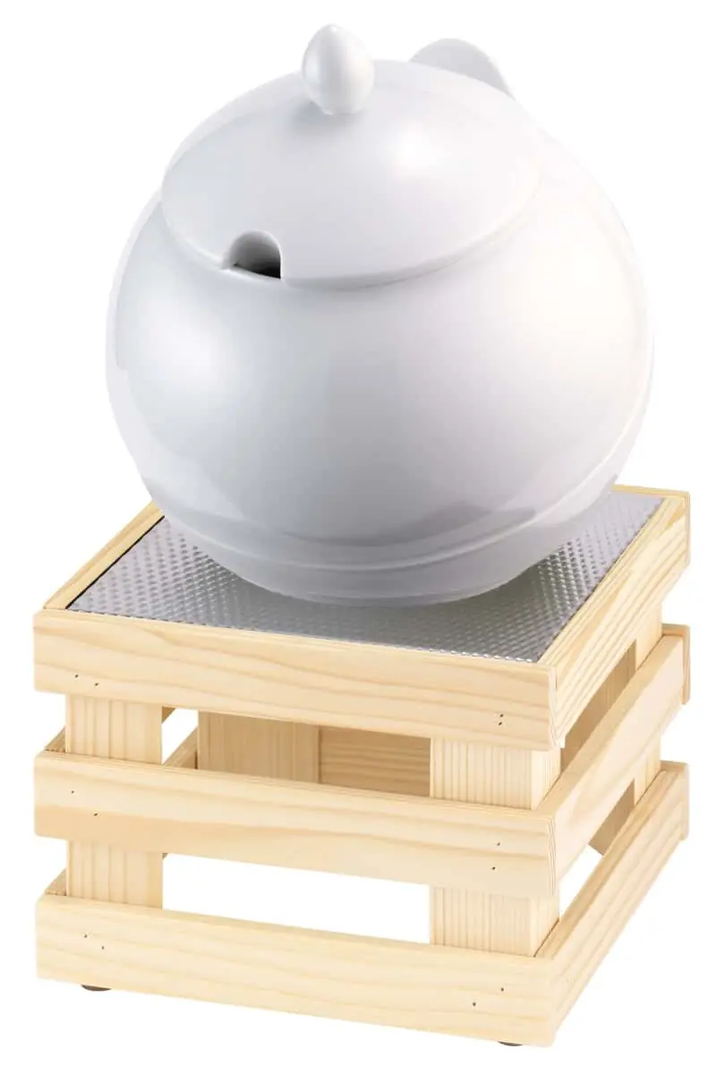 Bild von RAISER NATURE 'Buffet Bowl L' Porzellankugel, weiß (3,5 l)