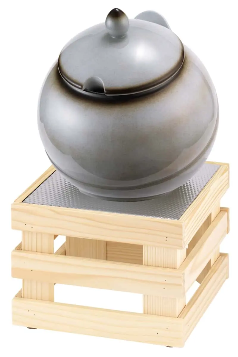Bild von RAISER NATURE 'Buffet Bowl S' Porzellankugel, grau (3,5 l)