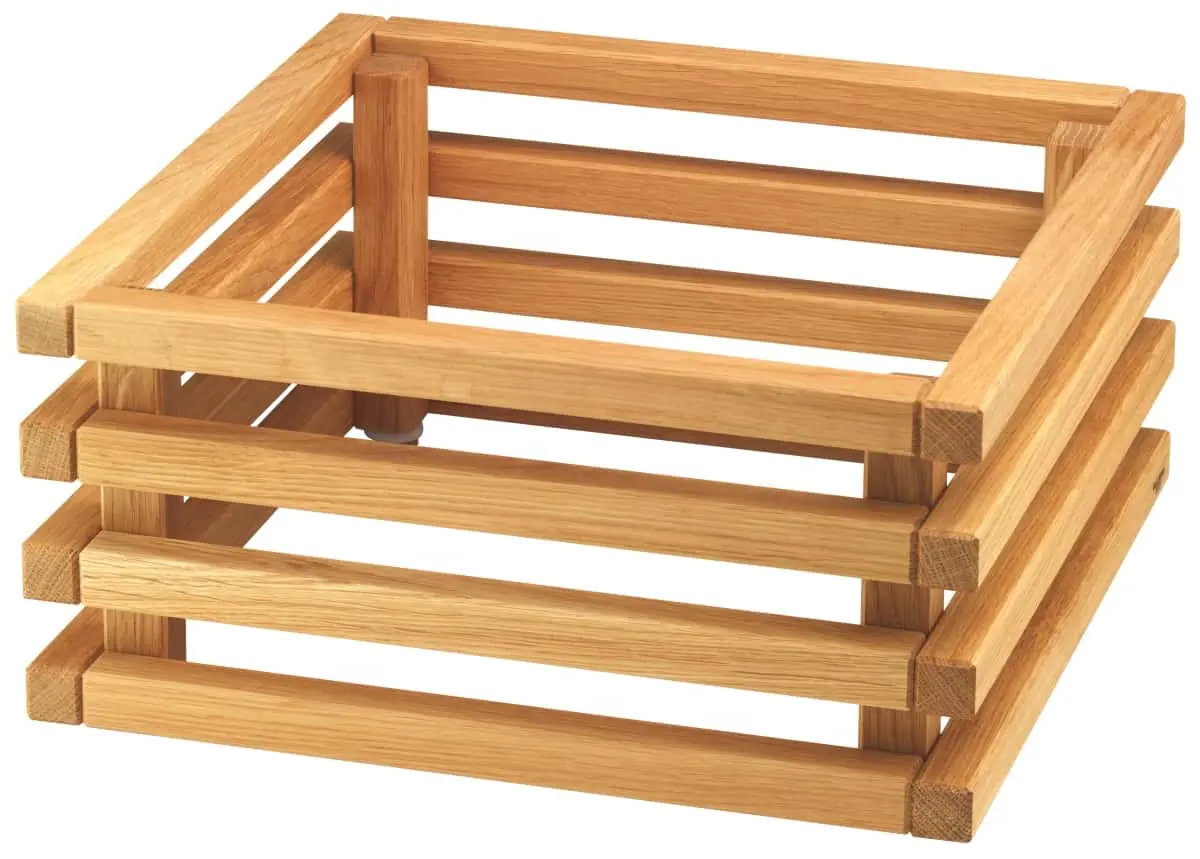 Bild von RAISER OAK L-Standfuß 33x33 aus Eichenholz Höhe: 17 cm