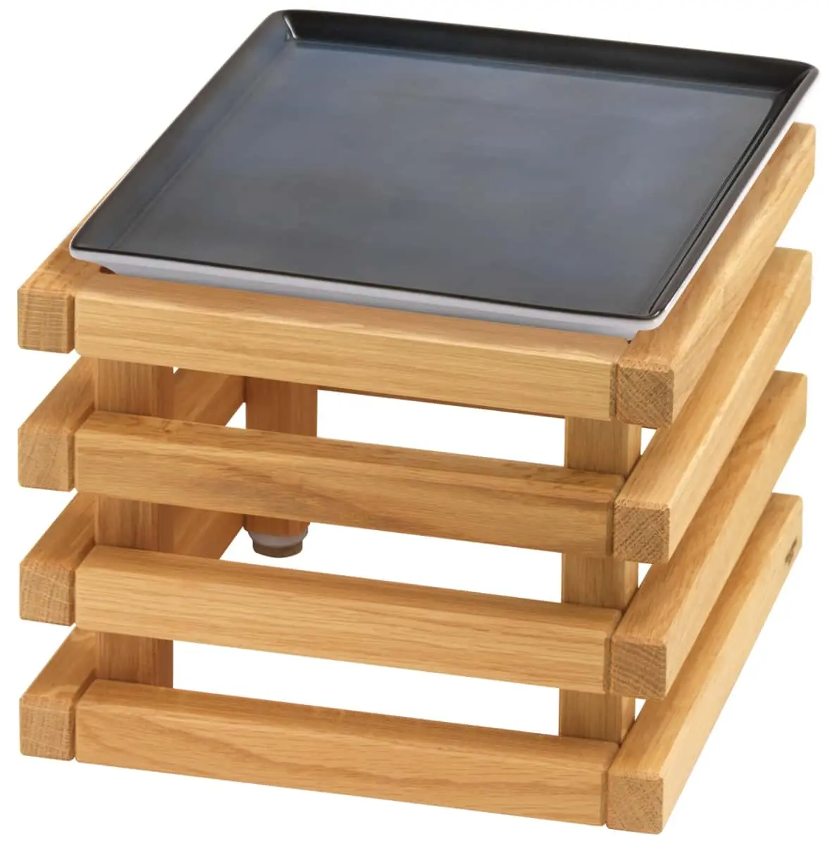 Bild von RAISER OAK 'Frischeplatte' Porzellan, blau 23x23, H: 18,3 cm