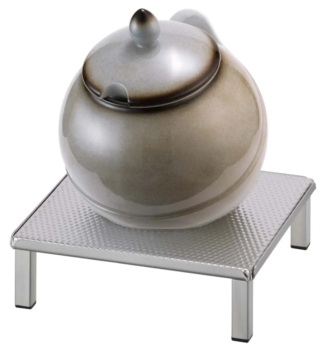 Bild von RAISER INOX 'Buffet Bowl S' Porzellankugel, grau (1,5 l)