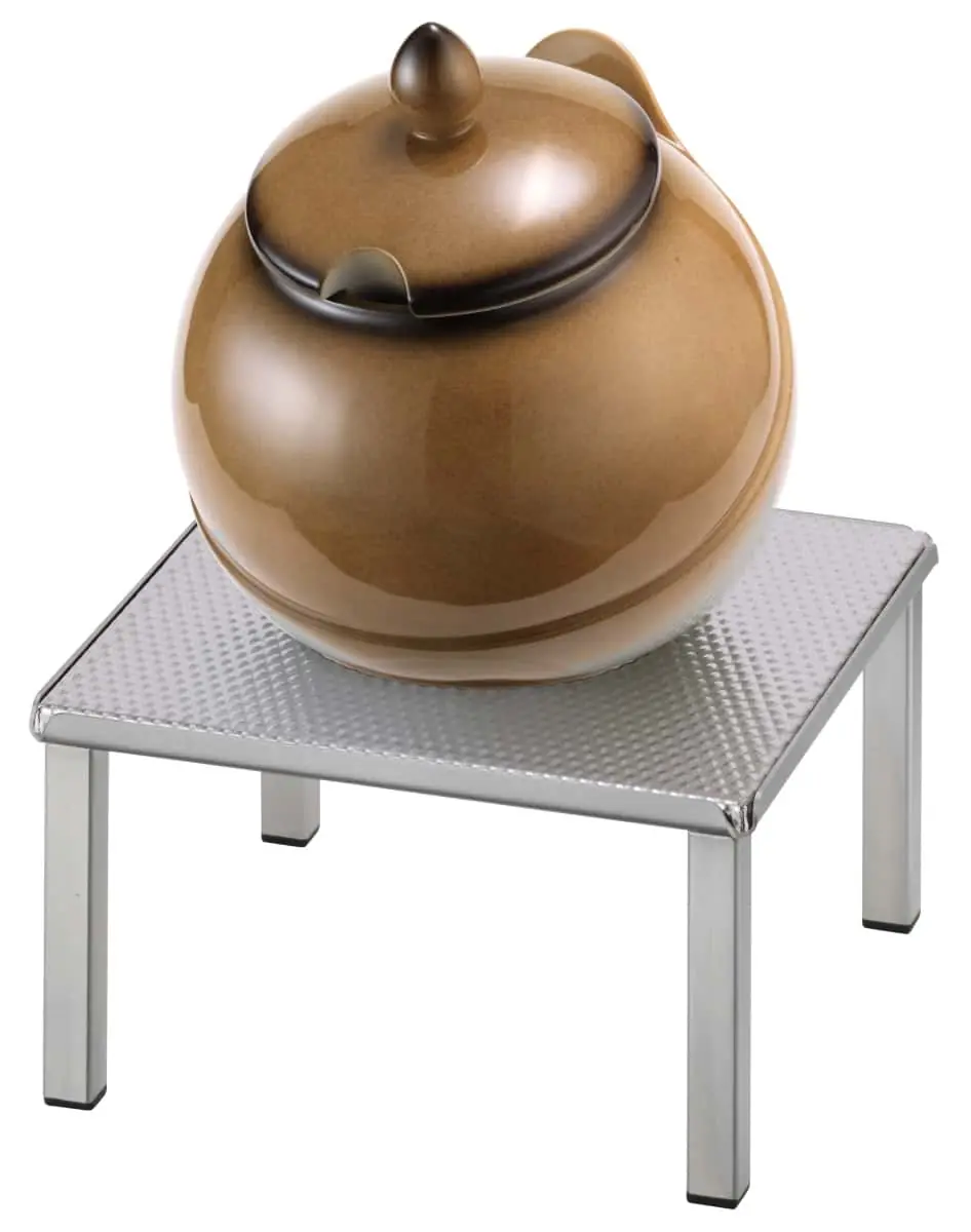Bild von RAISER INOX 'Buffet Bowl M' Porzellankugel, caram.(1,5 l)