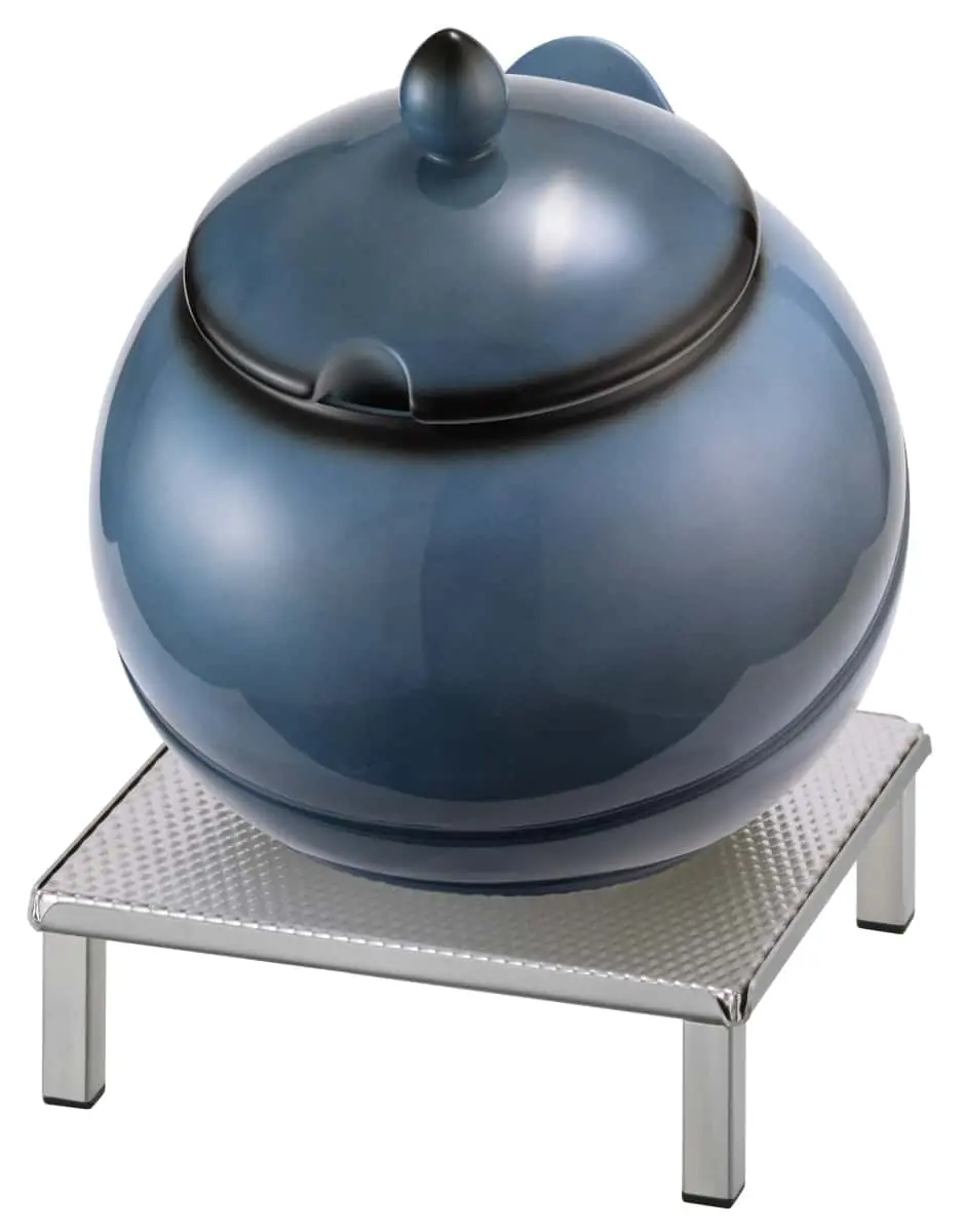 Bild von RAISER INOX 'Buffet Bowl S' Porzellankugel, blau (3,5 l)