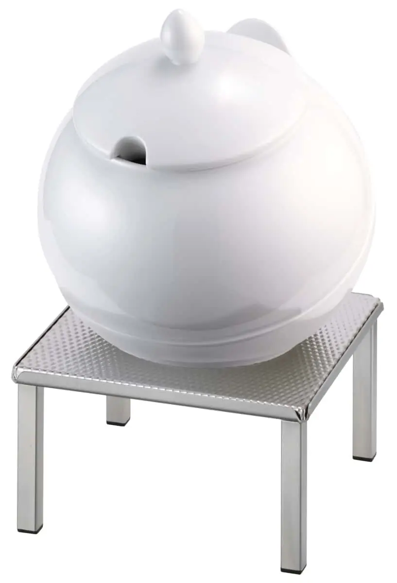 Bild von RAISER INOX 'Buffet Bowl M' Porzellankugel, weiß (3,5 l)