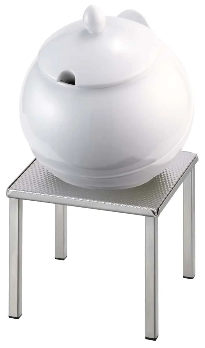 Bild von RAISER INOX 'Buffet Bowl L' Porzellankugel, weiß (3,5 l)