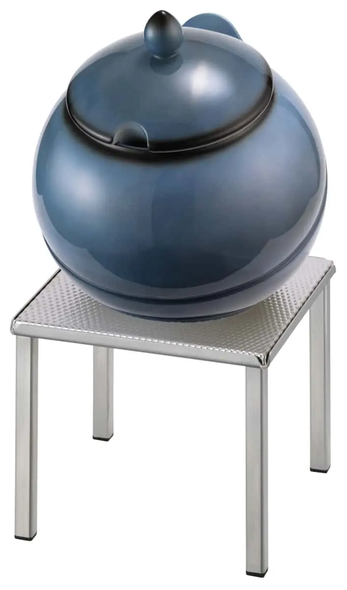 Bild von RAISER INOX 'Buffet Bowl L' Porzellankugel, blau (3,5 l)