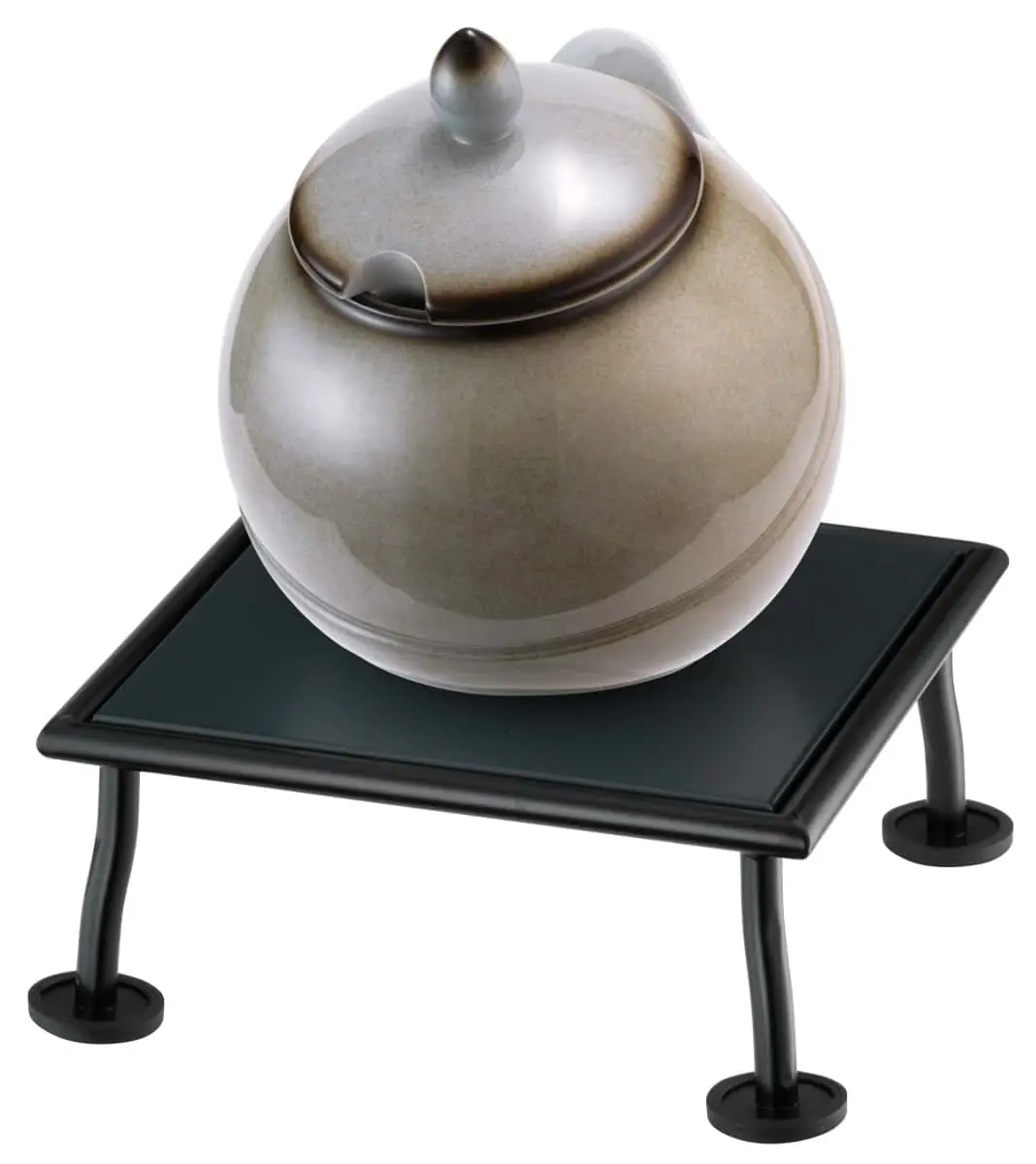 Bild von RAISER RUSTIC 'Buffet Bowl M' Porzellankugel, grau (1.5 l)