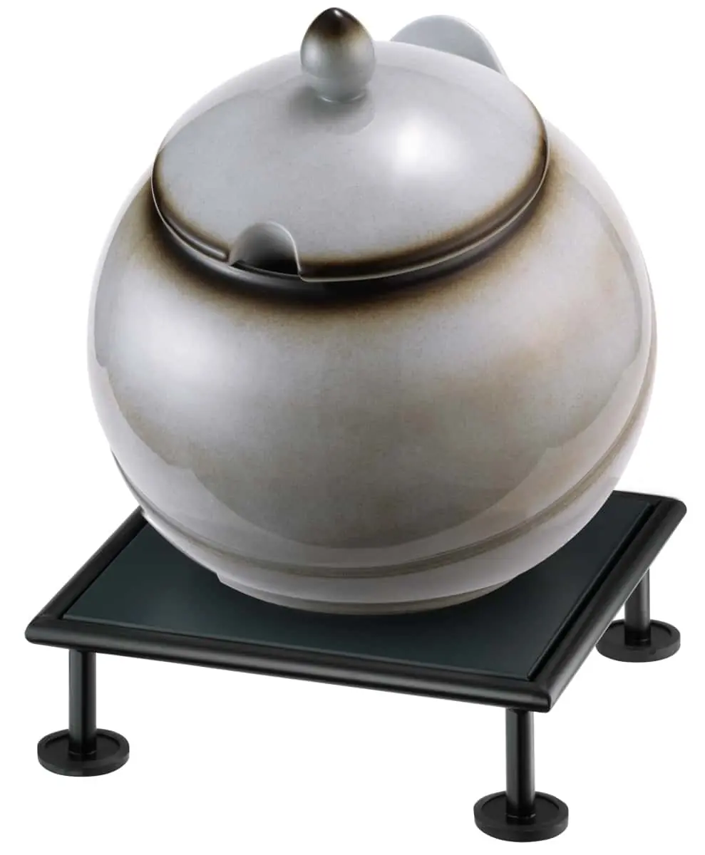 Bild von RAISER RUSTIC 'Buffet Bowl S' Porzellankugel, grau (3.5 l)