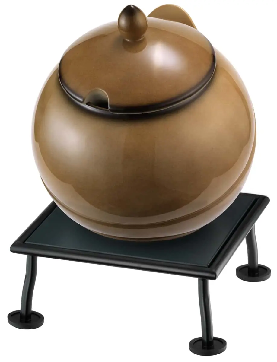 Bild von RAISER RUSTIC 'Buffet Bowl M' Porzellankugel, caram.(3.5 l)