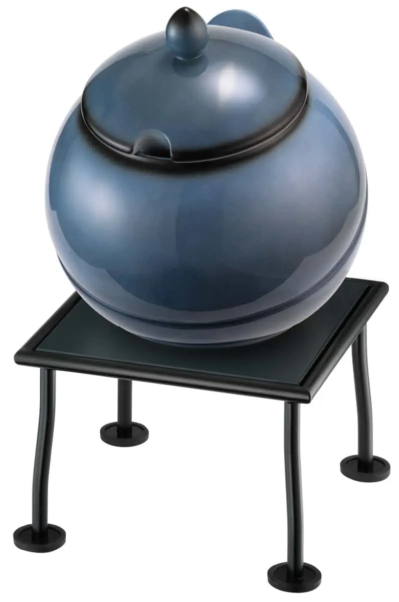 Bild von RAISER RUSTIC 'Buffet Bowl L' Porzellankugel, blau (3.5 l)