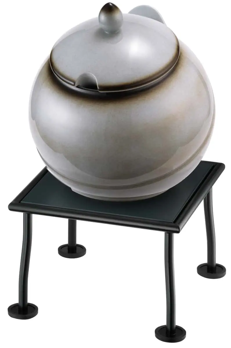 Bild von RAISER RUSTIC 'Buffet Bowl L' Porzellankugel, grau (3.5 l)
