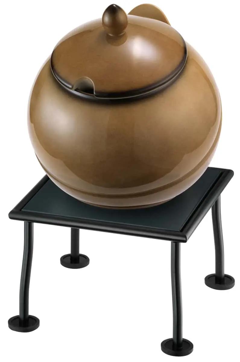 Bild von RAISER RUSTIC 'Buffet Bowl L' Porzellankugel, caram.(3.5 l)