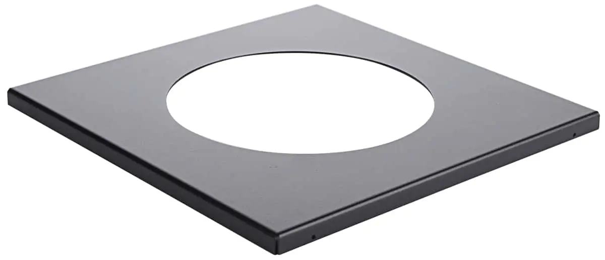 Bild von Metall-Dekorplatte f.RAISER RUSTIC'Buffet Bowl'm.Porzellankugel 3,5l