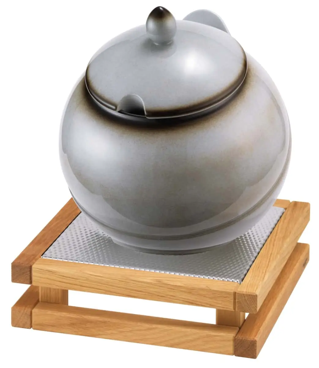 Bild von RAISER OAK 'Buffet Bowl S' Porzellankugel, grau (3,5 l)
