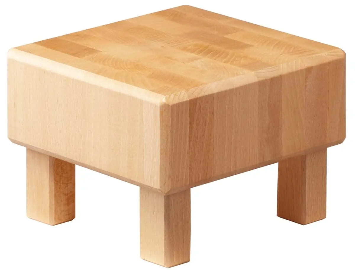 Bild von PURE NATURE 23x23 'Butcher Block', Höhe 16,5 cm