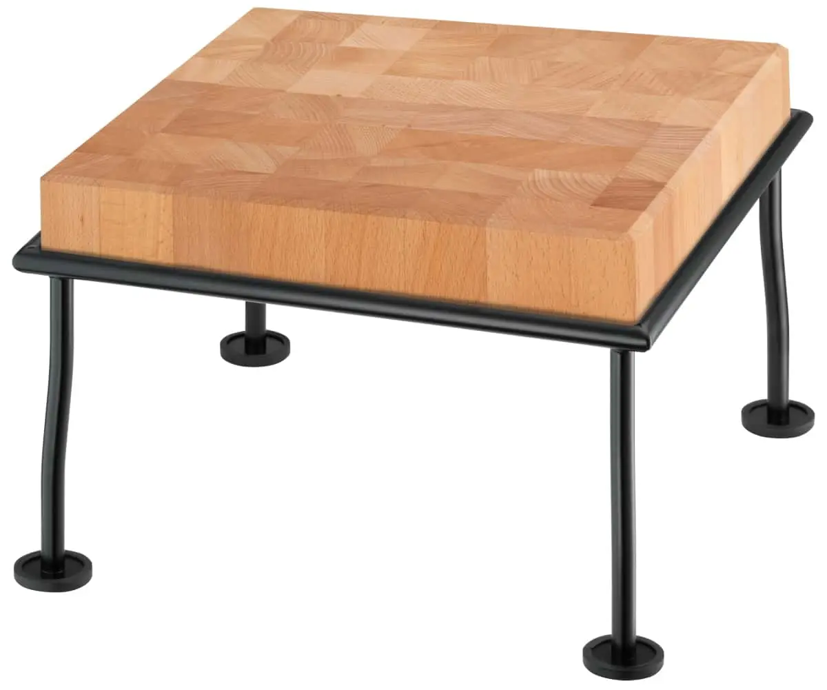 Bild von RAISER RUSTIC 'Butcher Block' Holzblock aus Buche, H: 22,5 cm