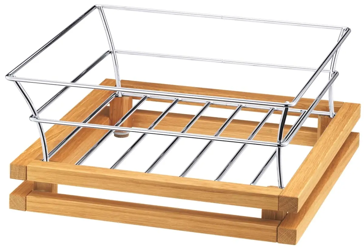 Bild von RAISER OAK 'Obstkorb' verchromter Metallkorb, H: 21,3cm