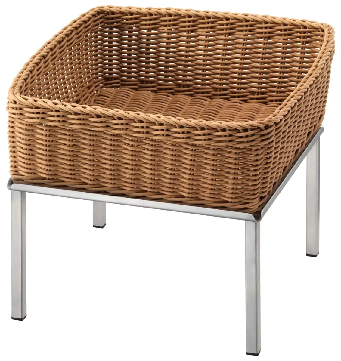 Bild von RAISER INOX 33x33 'Brotkorb' Korb aus PP, beige (H:38,7cm)