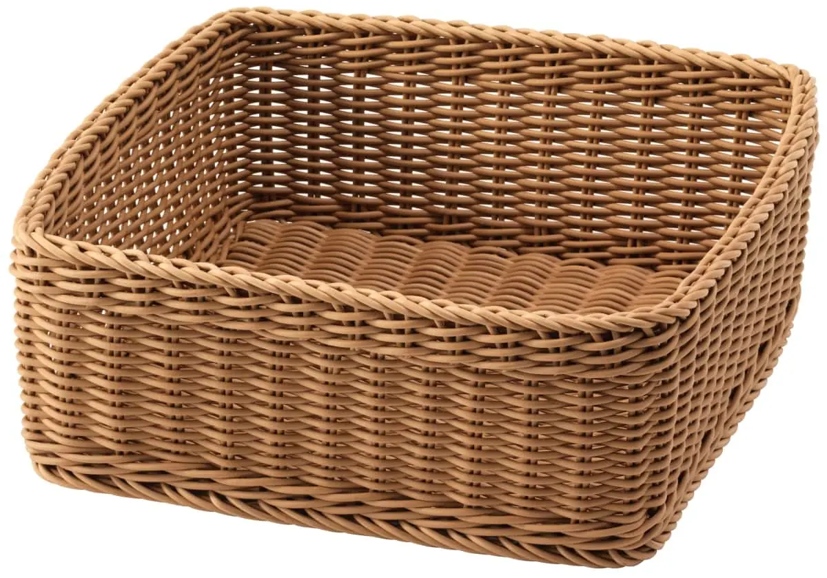 Bild von Brotkorb 33x33, beige aus PP, für RAISER 'Brotkorb/Brotstation'