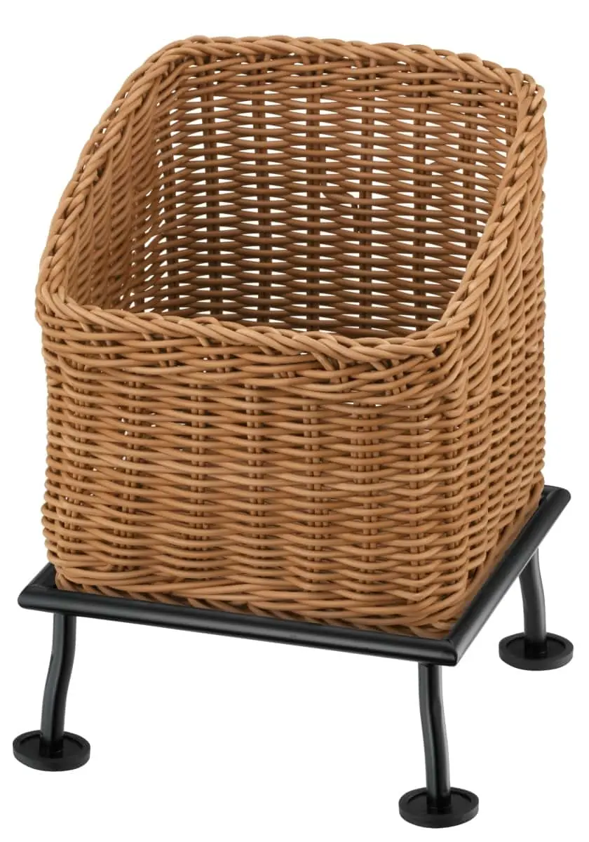 Bild von RAISER RUSTIC 23x23 'Brotkorb' Korb aus PP, beige (H:31,4cm)