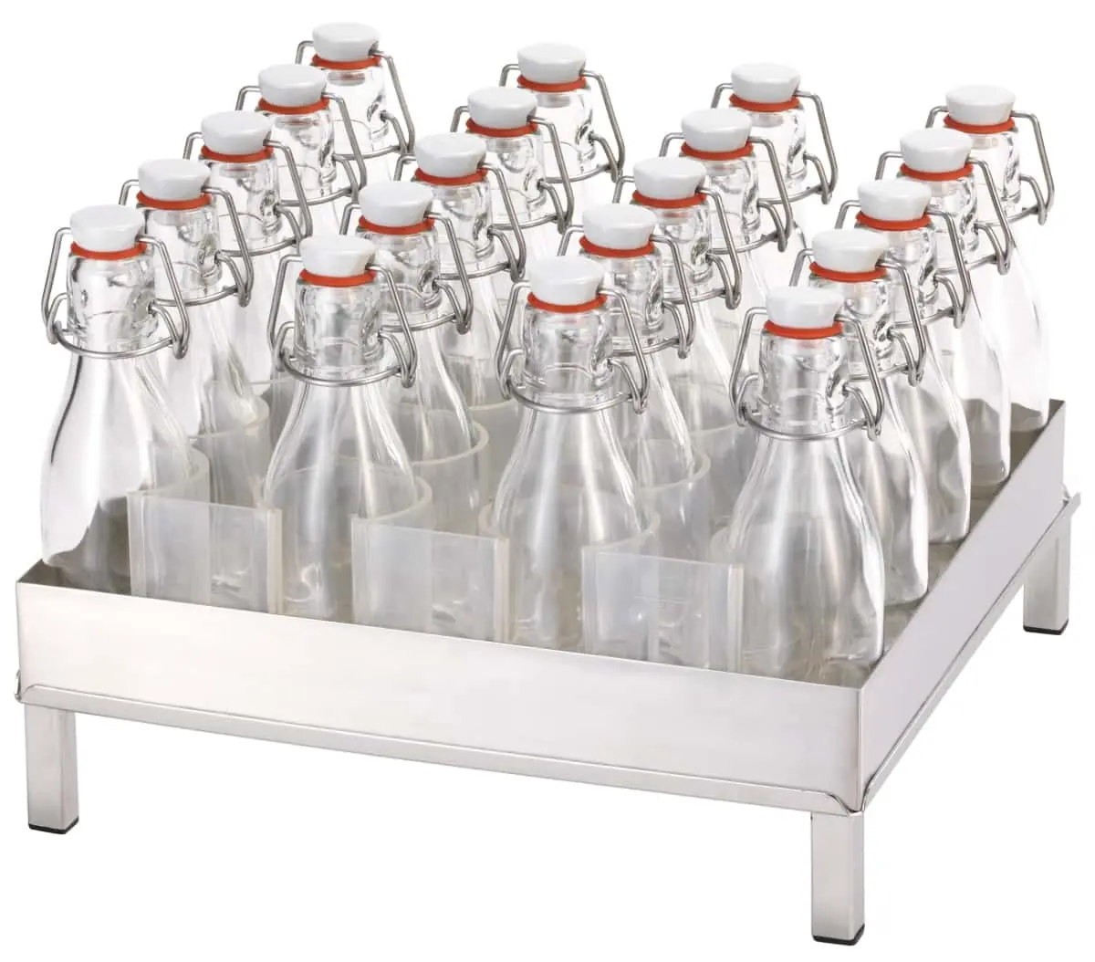 Bild von RAISER INOX 'Getränke-Set' S Edelstahlstandfuß (H: 25 cm)
