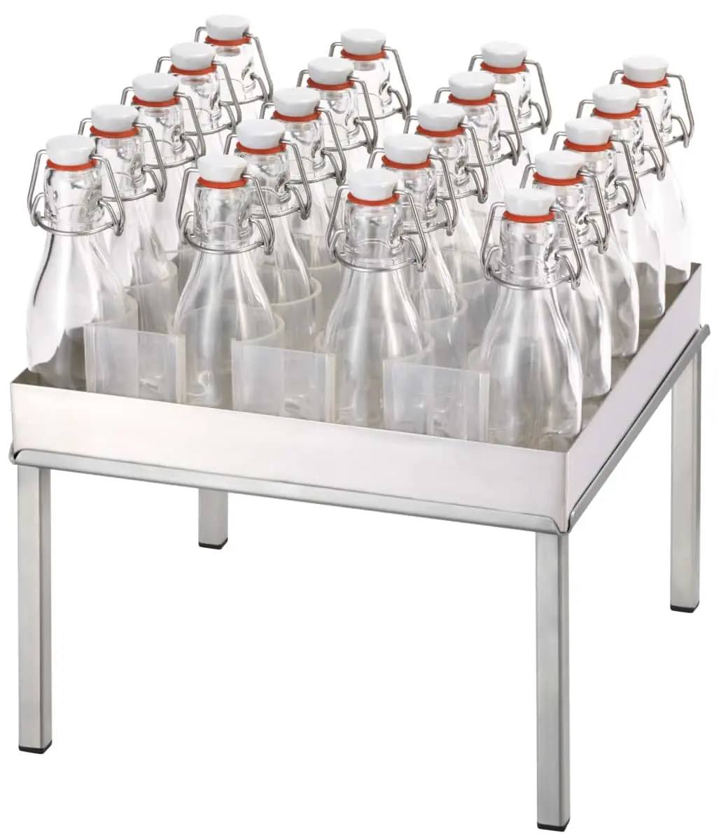 Bild von RAISER INOX 'Getränke-Set' L Edelstahlstandfuß (H: 35 cm)
