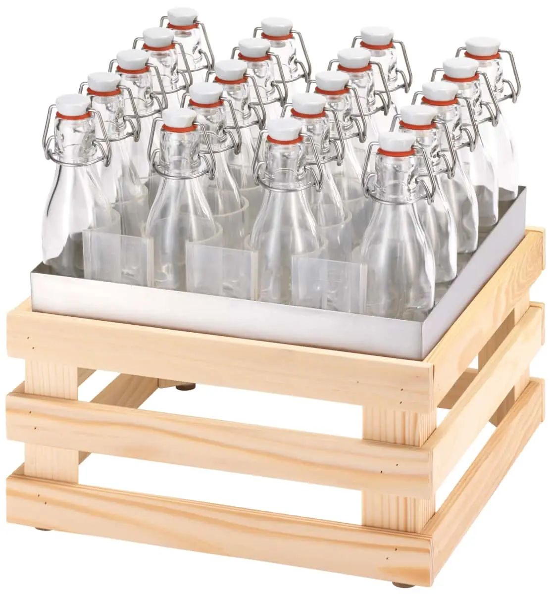 Bild von RAISER NATURE 'Getränke-Set' L Standfuß aus Fichte (H: 36 cm)