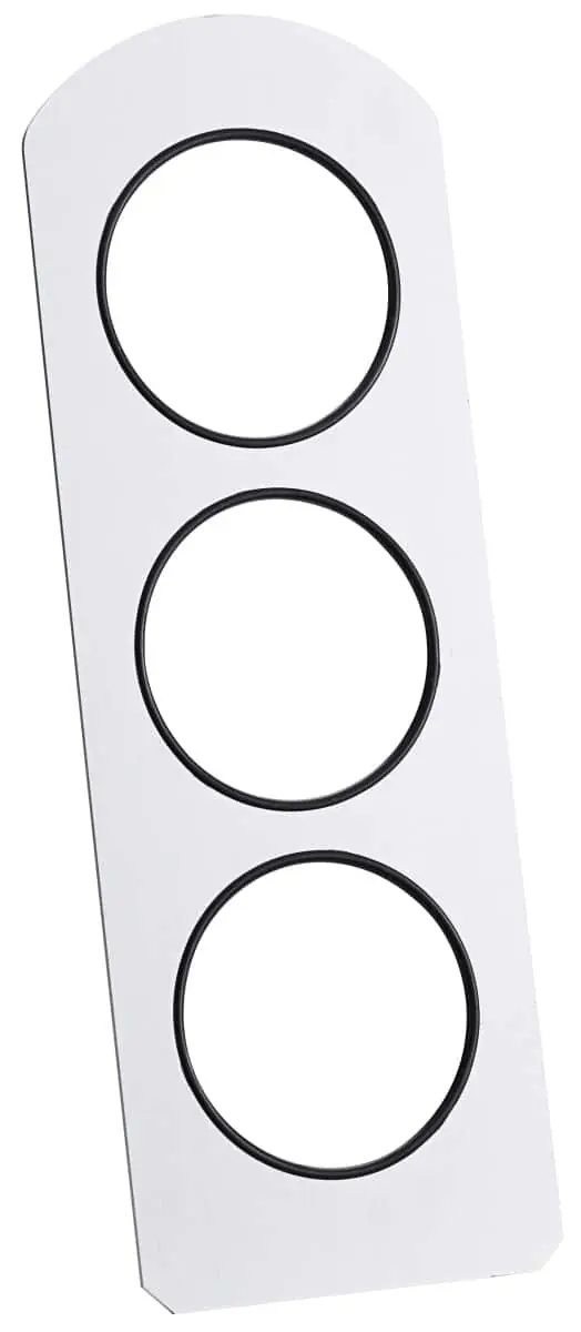 Bild von Trägerplatte a.Aluminium m.3 Aufnahmelöchern f.GASTRO'Vario Rack'