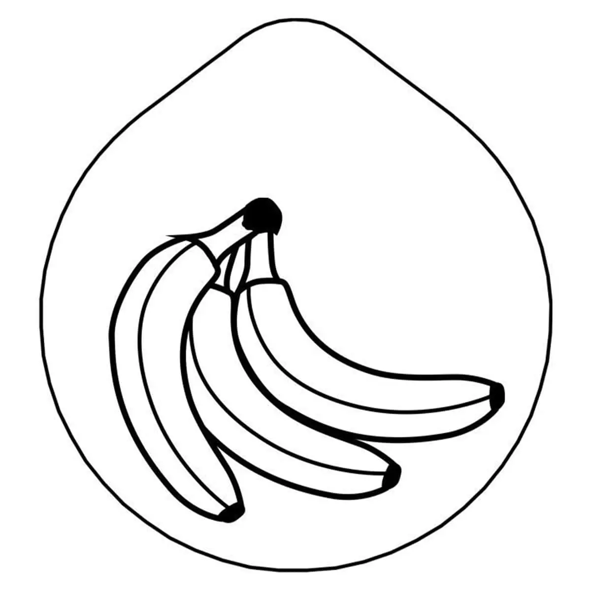 Bild von CARAFINE/CONNECT 'Laserbeschrifung' Banane auf Edelstahldeckel