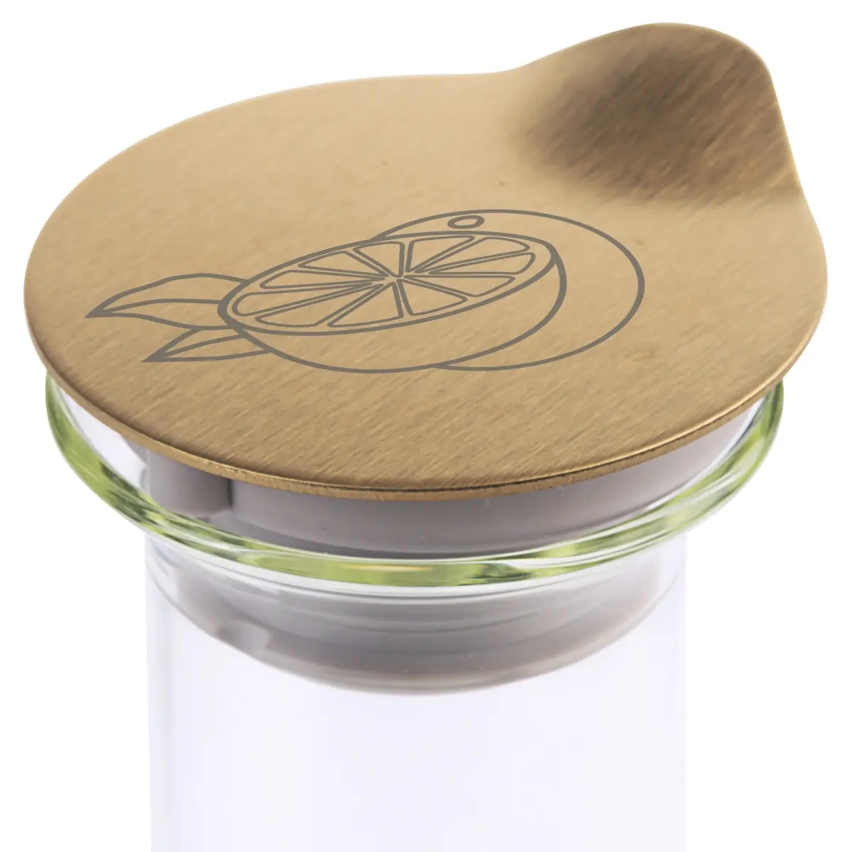 Bild von CARAFINE/CONNECT GOLD 'Laserbeschriftung' Motif Orange
auf Edelstahldeckel, schwarz