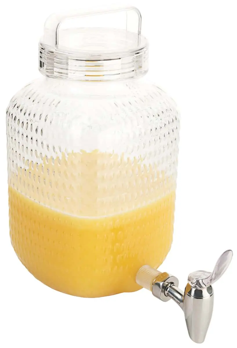 Bild von PURE NATURE 'Barrel' Kunststoffbehälter 5 Liter mit Edelstahlhahn