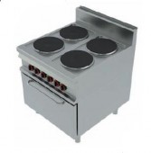 Bild von Gasherd mit Backofen
