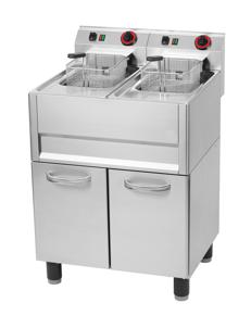 Bild von Elektro-Doppelfriteuse 2 x 8 l
